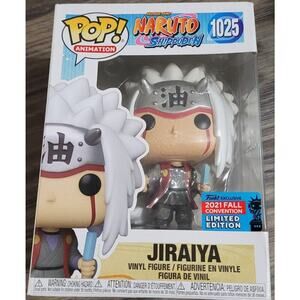 Funko Pop! Naruto Shippuden Jiraiya 2021 Fall Convention Exclusive Figure #1025